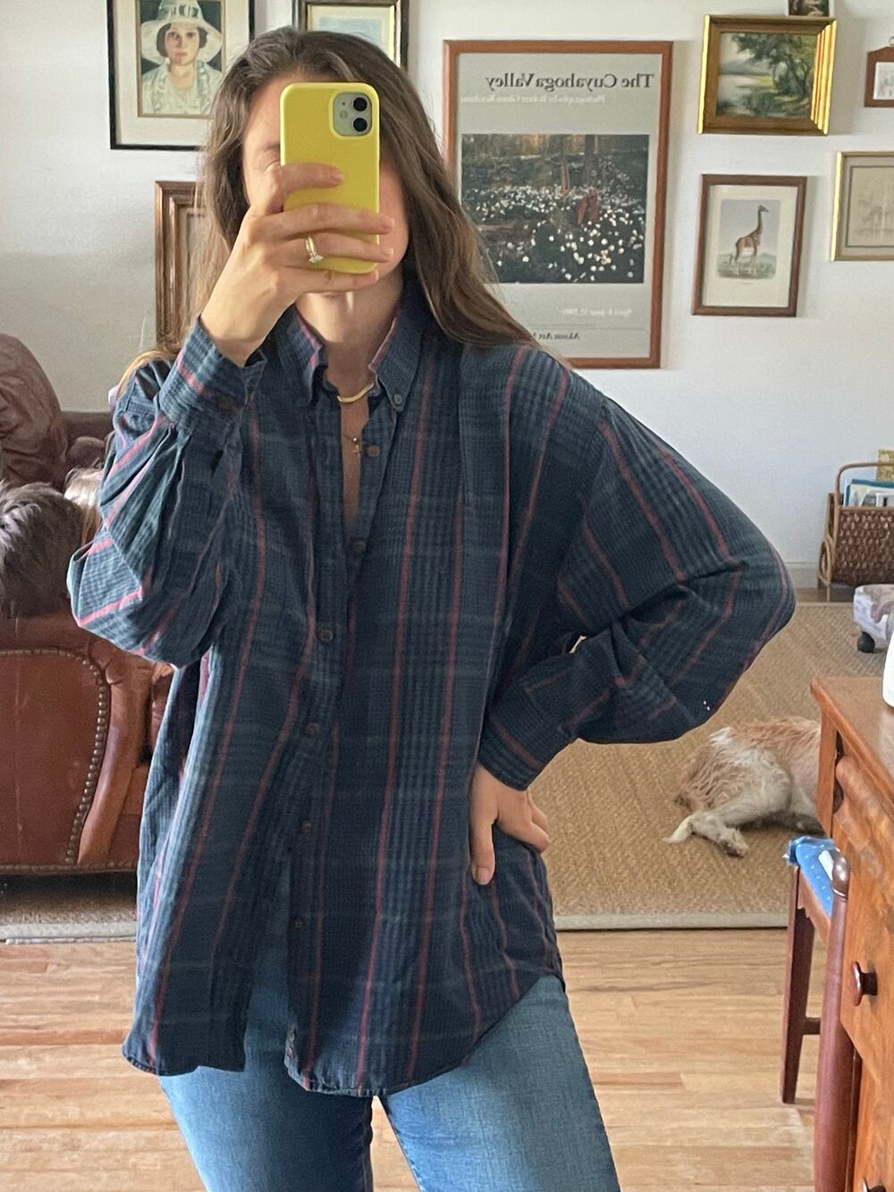 Vintage Gap Cotton Plaid Button Down